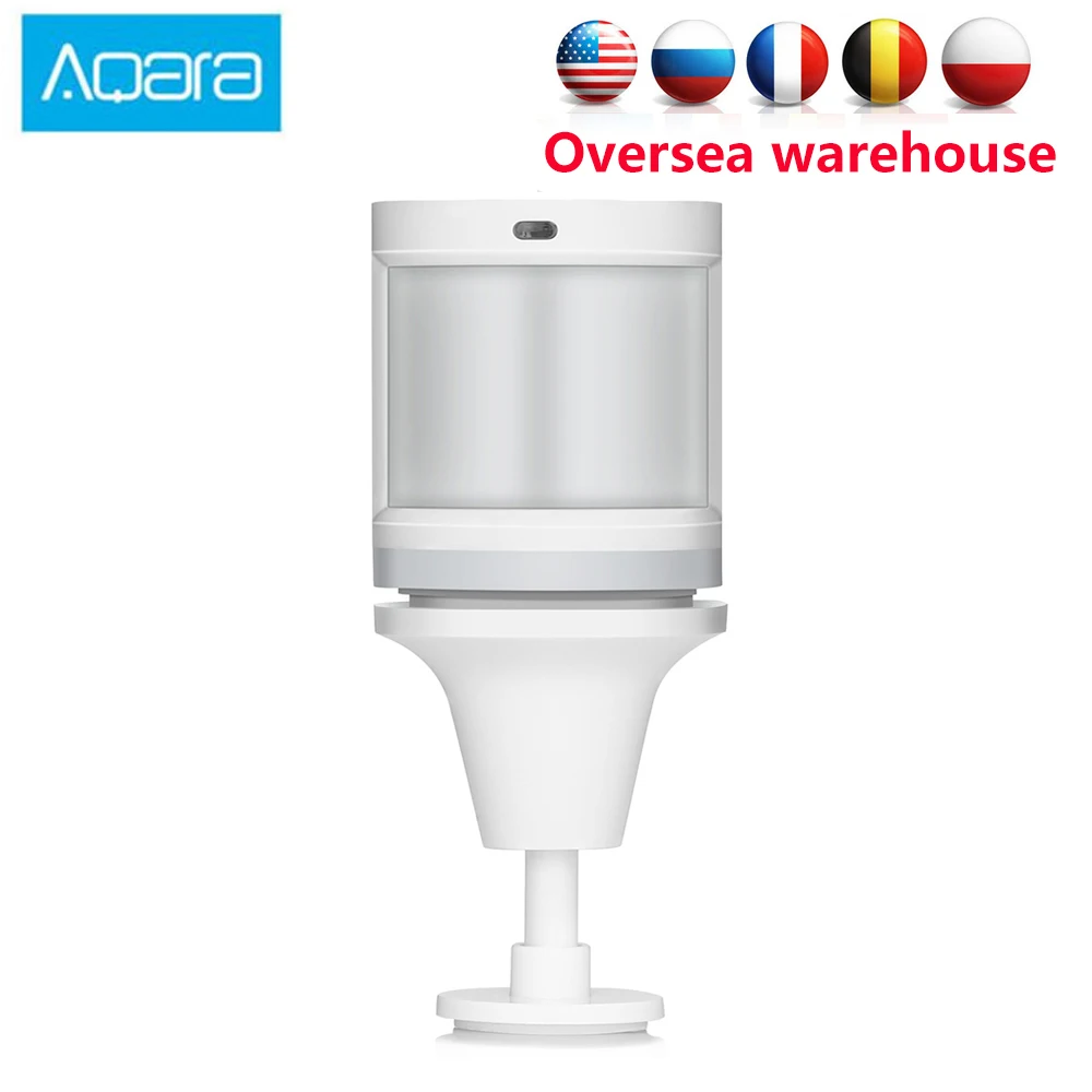 

Aqara Human Body Sensor & Light Intensity Sensors Smart Movement Motion Sensor Zigbee wifi Wireless Work for Mi home APP