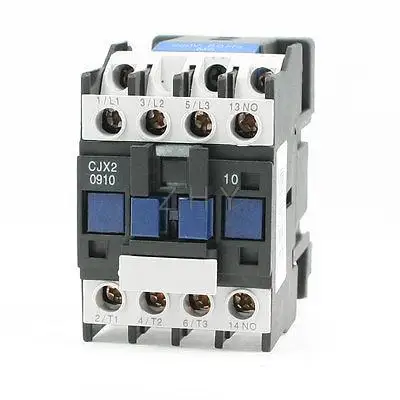 

CJX2-0910 690V Ui 20A 3 Poles 1NO 220V 50Hz Coil AC Contactor