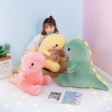 

Cute dull dinosaur Plush Toy Animal Kawaii UnicornDinosaur Soft Big Pillow Buddy Stuffed Cushion Valentine's Gift For Kids Girl