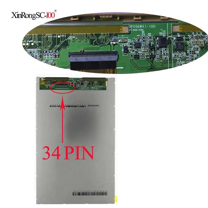 BP096WX1-100 BP096WX7-100 FPC-BF0119B40IB TV096WXM-NHO 9,6 дюймов samsung SM-T560 T560 T561 Ginzzu GT-X870 ЖК-дисплей экран