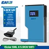 EASUN POWER 5.5KW Soalr Inverter 500Vdc  MPPT 100A 500VDC PV input  220VAC 48VDC 5.5KW Pure Sine Wave hybrid inverter With WiFI ► Photo 1/6