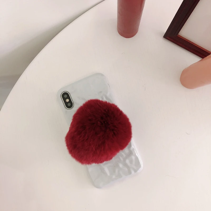 Держатель для мобильного телефона Telefoonhouder для Xiaomi CC9 samsung Galaxy A70 A50 расширяющийся плюшевый Кронштейн Поддержка Soporte Celular - Цвет: Telefon Tutucu