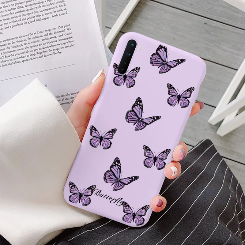 flip cover For OnePlus Nord Case 6.44" Phone Cover Soft Silicone Cases For One Plus Nord OnePlusNord 1+Nord Flower Protective Fundas Cover iphone waterproof bag