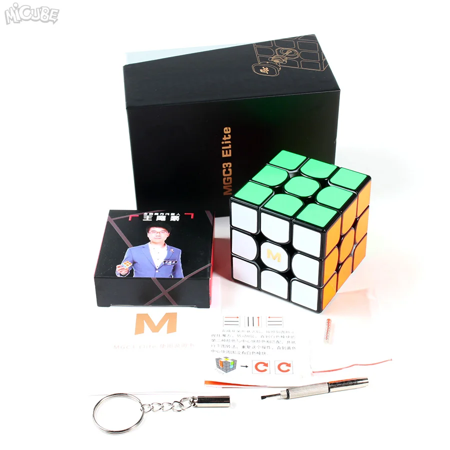 Магнитный куб Magic speed 3x3x3 MGC3 Elite M Магнитный куб-головоломка 3x3 Yongjun MGC v3 Magico Развивающие игрушки для детей