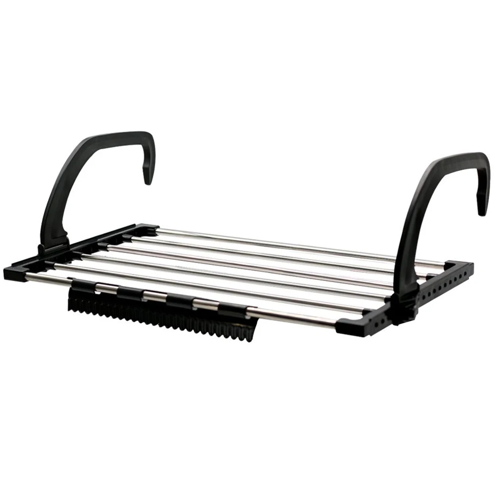 

Balcony Shoe Rack Multifunction Folding Window Drying Rack Laundry Clothes Dryer Indoor Towel Storage Rack Circular Tube P7Ding