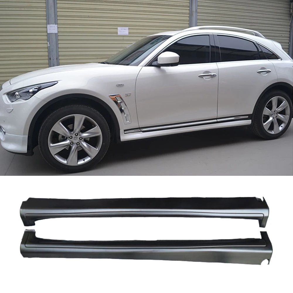 Черный праймер PP Полный автомобильный бампер комплект кузова для Infiniti FX35 2009 2014