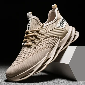 

Hot Sale Lace-up Men Shoes Sneakers Casual Summer Shoes Men Non-slip Mesh Sneakers for Men Comfortable Fitness High Quality