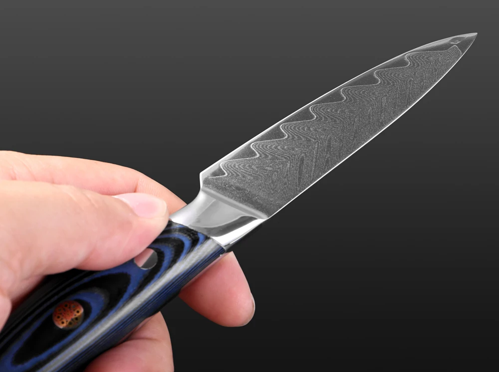 Ceny XITUO nóż szefa kuchni damaszku stali profesjonalne japonia Sankotu tasak kości Gyuto gotowania narzędzia delikatne Plum nit uchwyt