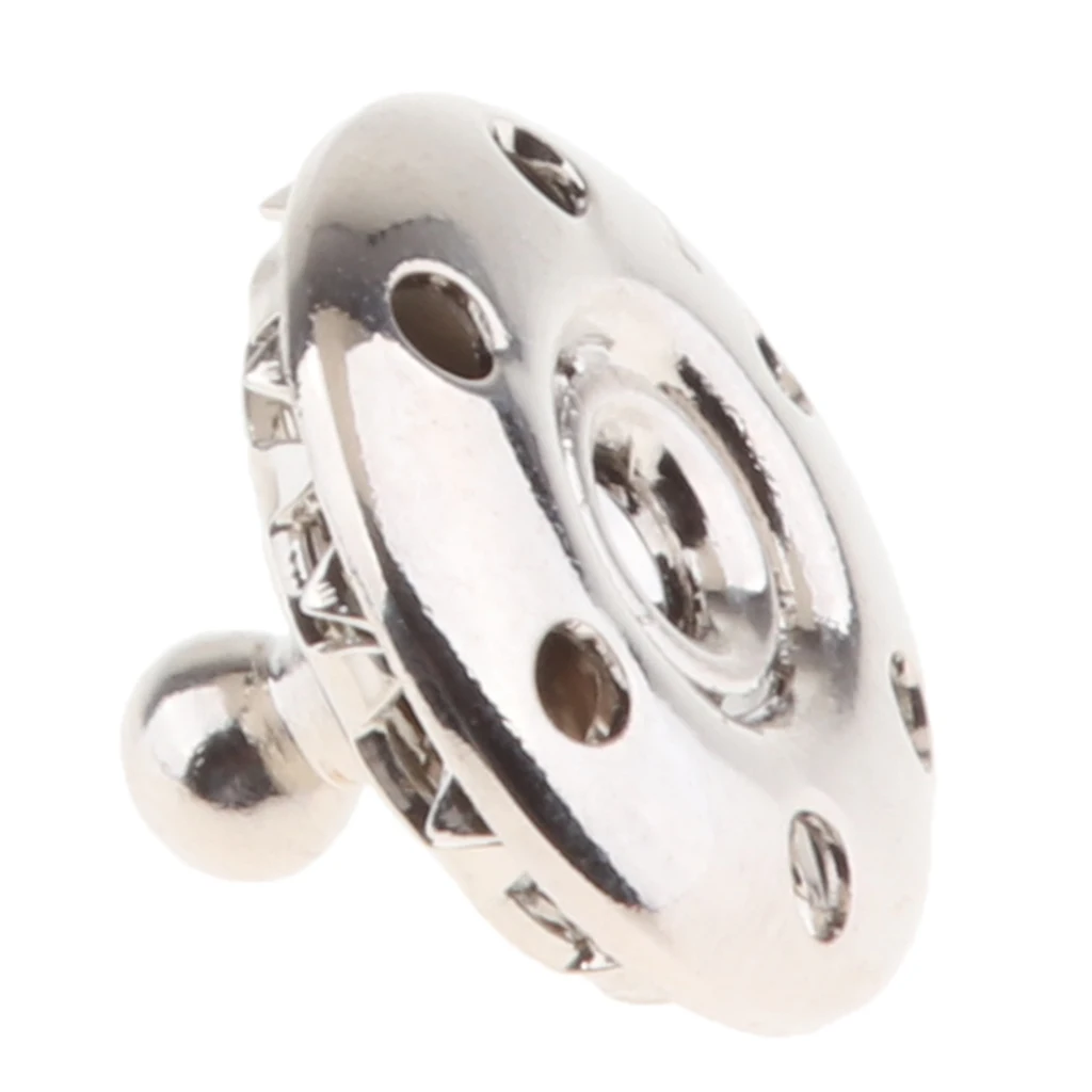 

Fastener Snaps Button Stud Snaps 3/8 inch Diameter for Boat Yacht Canvas Cover Nickel