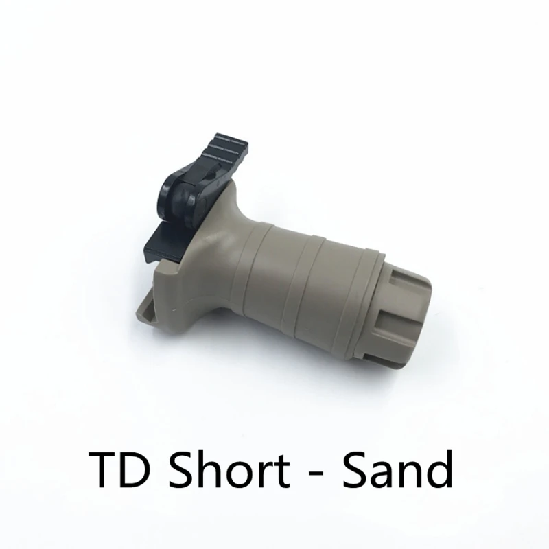 AEG Airsoft Air Guns Toy Tactical DIY Parts Nylon Front Grips RVG PTK TD AFG Paintball Accessories - Цвет: TD Short-Sand