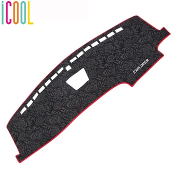 

Car Dashboard Cover Sun Shade Pad Dash Mat Board Carpet Auto Cushion For Ford Explorer U625 2020 Interior Accessories