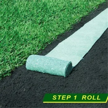 

Biodegradable Grass Seed Mat Repair Growing System Grass Seed Fabric Fertilizer Strengthen Planting Rate Seed Starter Mat