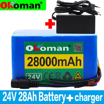 

24V 28Ah 6S5P 18650 li-ion battery pack 25.2v 28000mAh electric bicycle moped /electric/lithium ion battery pack+2A charger
