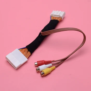 

NEW Car AV Video Audio Cable 20cm Fit For Toyota Touch 2 And Entune OEM Monitors Head Units