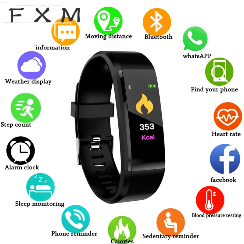 

Neue Smart Uhr Menr Frauen Herz Rate Monitor Blutdruck Fitness Tracker Smartwatch Sport Uhr for IOS Android digital watch 