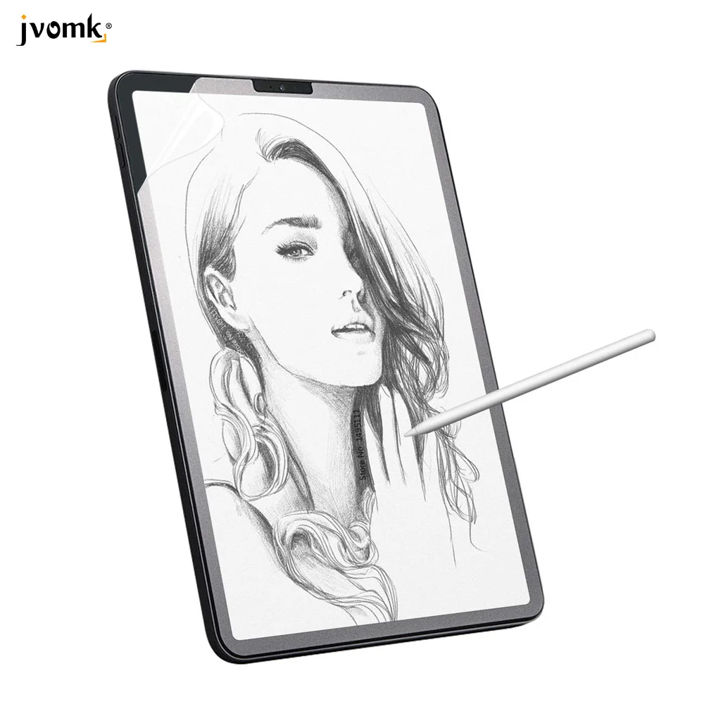 

Paper Like Screen Protector Film Matte PET Anti Glare Painting For iPad 9.7 New 10.2 Air Pro 10.5 Face ID 11 12.9 inch 2018 2019