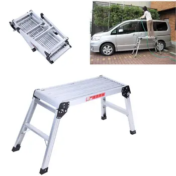 

Folding Home Ladder 150kg Capacity Portable Aluminum Stepladder Non-Slip stepladder Ladders