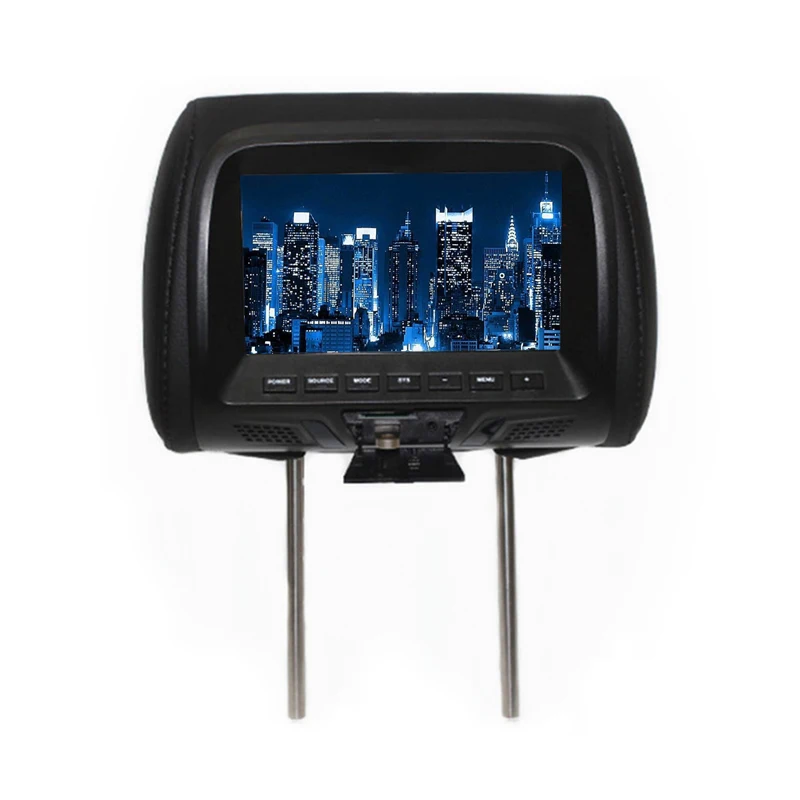 7 дюймов TFT светодиодный Экран автомобиля MP5 плеер монитор Поддержка AV/вход USB/SD/FM/Динамик автомобиля Универсальный Камера