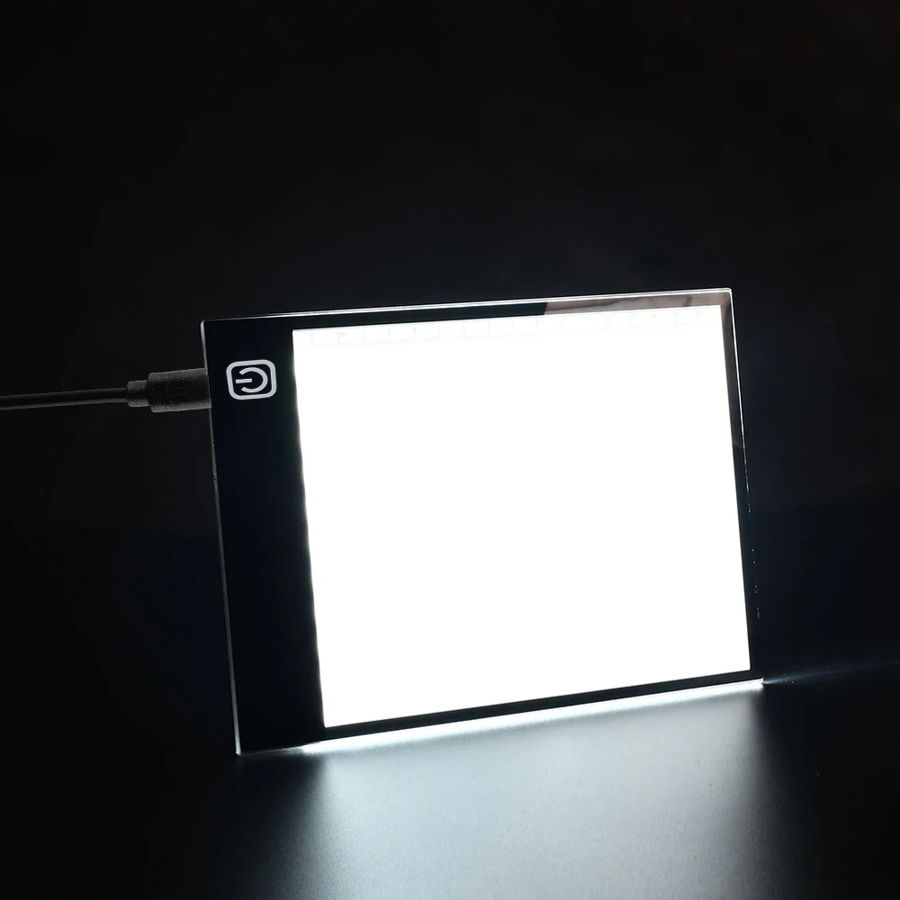 A5 светодиодный планшет для рисования, цифровой графический планшет, USB светодиодный светильник, коробка для копирования, Электронная художественная графическая живопись, письменный стол