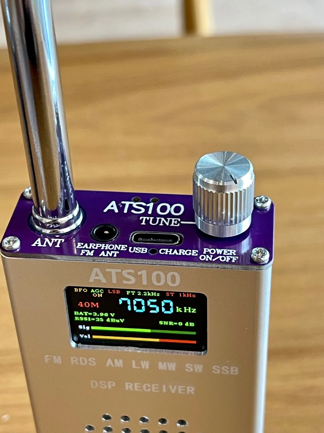 

New ATS100 ATS120 SI4732 radio FM