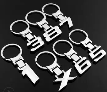 

Wholesale 100pcs/lot Zinc Alloy Car Chaveiro Keychain Key Chain Key Ring Keyring for bmw 1 3 5 6 7 8 X