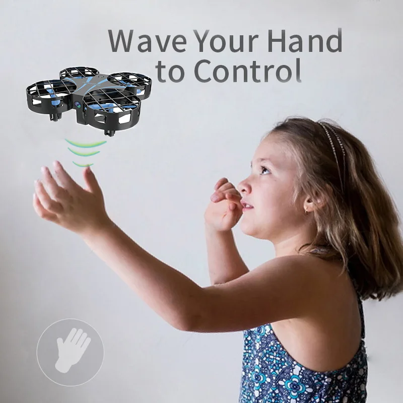 Квадрокоптер Handfeel умный пульт дистанционного управления мини самолет многоместный зондирование интерактивная игрушка