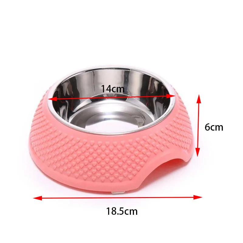 Doppel Schicht Haustier Katze Hund Schüssel Flasche Lebensmittel Container Lagerung Wasser Fütterung Anti Slip Hund Schüssel Wasser Feeder Dish Dispenser – Detail 13