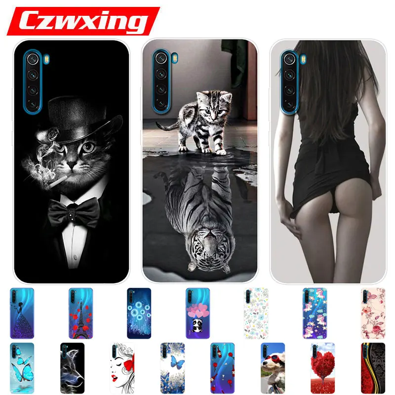 

Redmi Note 8 Case Redmi Note8 Pro Case Silicone TPU Back Cover Soft Phone Case On For Xiaomi Redmi Note 8 Pro 7 Note7 8Pro Case