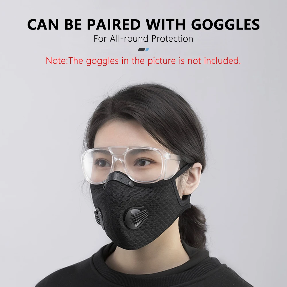 5 Layer pm2.5 Activated Carbon Protection Dust Mask for Cycling Bike Bicycle Masks Dust Pollution Mask Filter Anti dust virus|Masks| - AliExpress