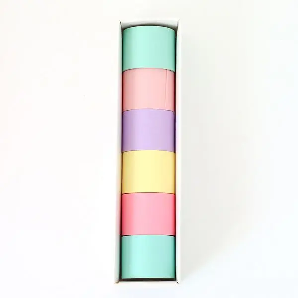 6 pcs washi tape Васи клейкие ленты набор маскировки мойка стикеров Скрапбукинг фрукты цветок васи Винтаж Fita Adesiva Cinta Adhesiva Decorativa - Цвет: 6 pcs washi tape