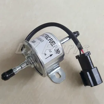 

129612-52100 Fuel Pump for Takeuchi TB230 Hitachi Mini Excavator ZX30U-2 ZX35U-2 3TNV88-NHB and AIRMAN SCREW 12V