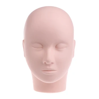 

10'' Mannequin Head Make Up Eyelash Extension Practice Makeup Training Model