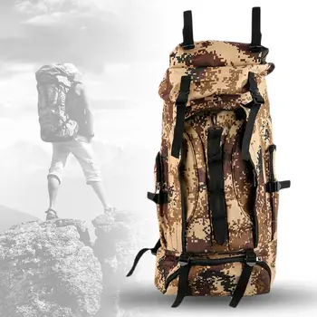 

Large Capacity Outdoor Hiking Backpack Mountaineering Camping Shoulders Bag