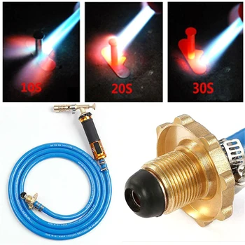 

Multifunctional Gas Plumbing Turbo Burners Torch Propane Soldering Brazing Welding Torch PI669