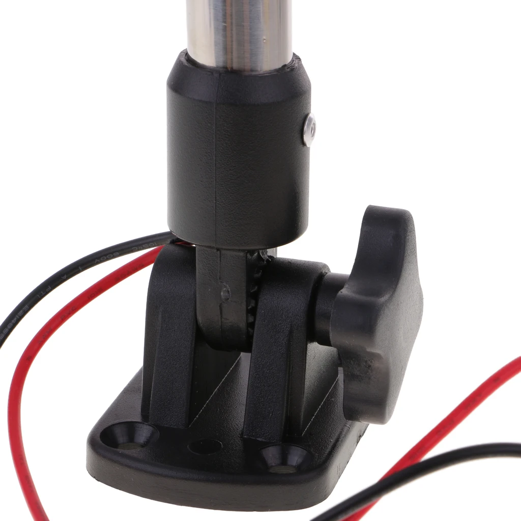 Repalcement 3-Color LED Marine Fold Down Stern Anchor Light Boat Lamp Red&Green&White