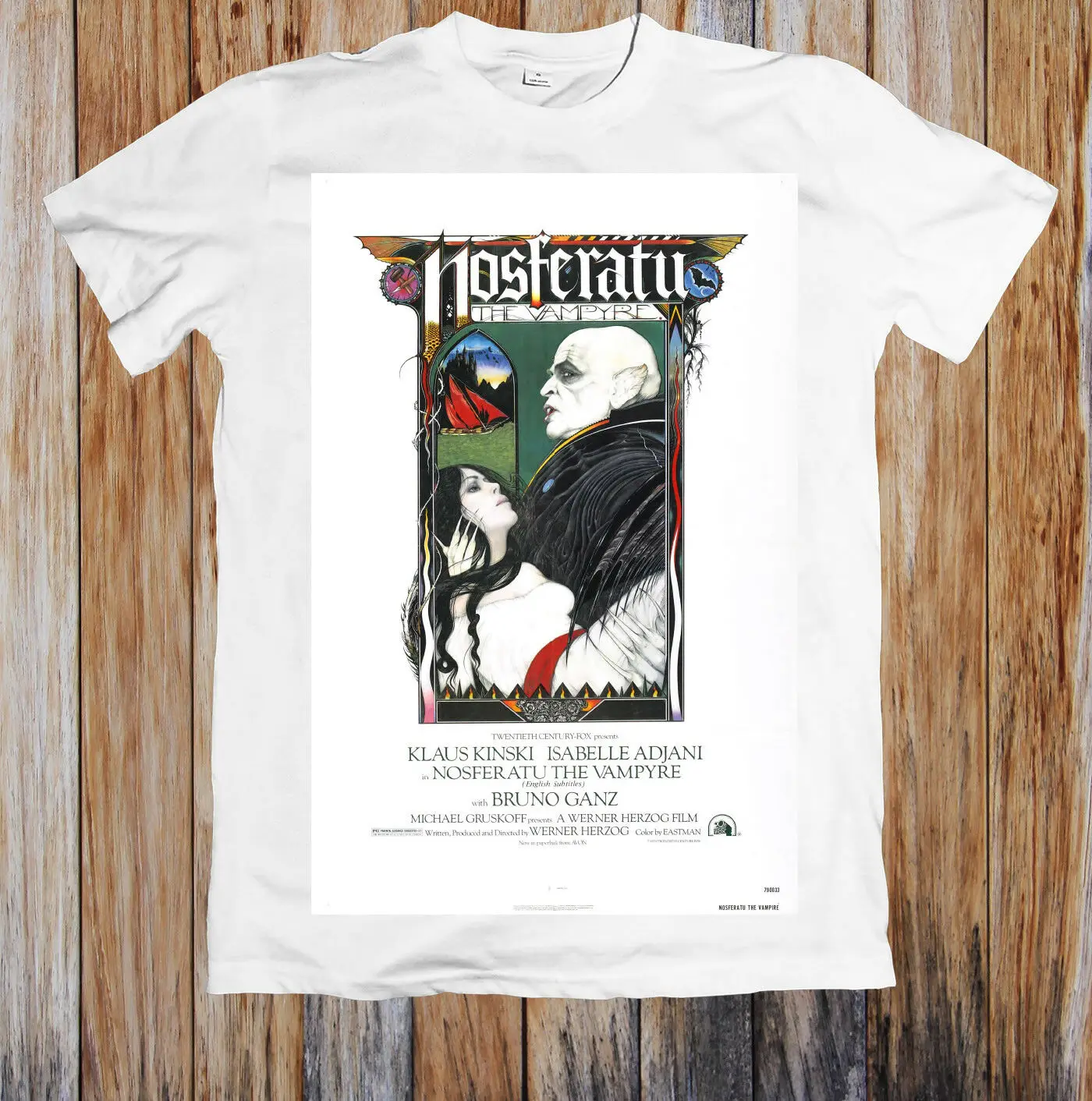 Nosferatu 1970s Movie Poster Retro Unisex T Shirt 2020 High quality Brand shirt Casual Short sleeve O-neck Fashion Printed 100 |
