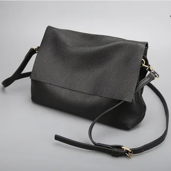 

2020 new multi-layer storage mini bag shoulder messenger bag first layer leather diagonal small bag