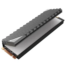 Jonsbo M.2 SSD NVMe Kühlkörper M2 2280 Solid State Festplatte Aluminium Kühlkörper mit Thermal-Pad Desktop PC Thermische dichtung