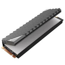 Jonsbo M.2 SSD NVMe dissipateur thermique M2 2280 solide disque dur aluminium dissipateur thermique avec tampon thermique ordinateur de bureau joint thermique