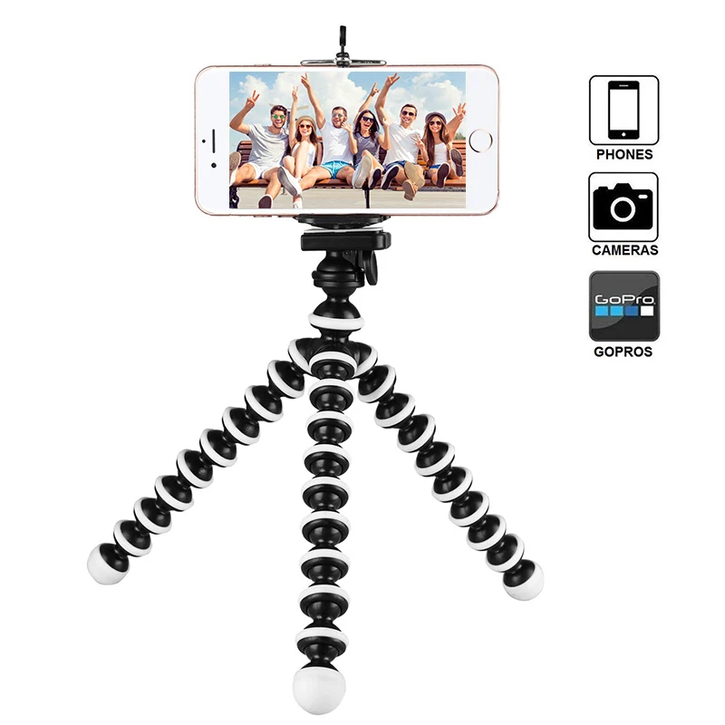 Compra Phone-Tripod-Holder Octopus Motion-Camera GOPRO iPhone Huawei YI Flexible Xiaomi Mini zOK6O9BYK