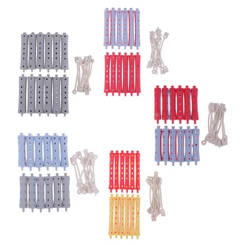 

60x Vintage Hair Curler Hairdressing Perm Rod Assorted Hair Care Styling Set