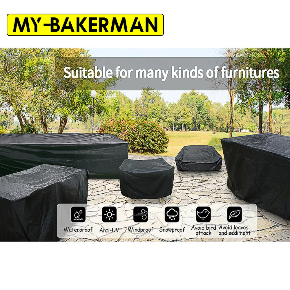 Outdoor Waterproof Patio Garden Furniture Cover Sofa Table Chair Dust Rain Cover 