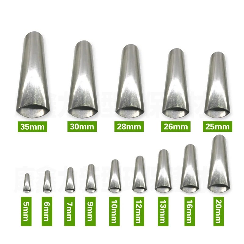 14pcs /Set Stainless Steel Caulking Finisher Sealing Nozzle Applicator Tool Tools Workshop Equipment Hand Tools