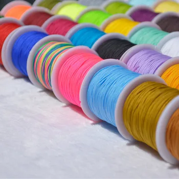 

0.8mm Thick Woven DIY Accessories Line 72 Jade Line Chinese Knot Wire Jewelry Bracelet Necklace Braided Line