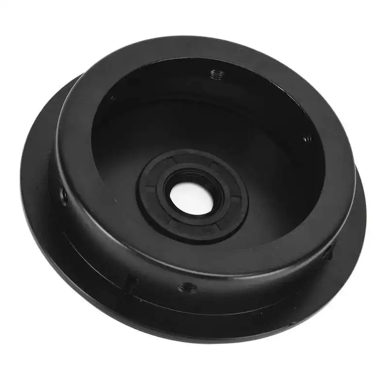 Rear Drum Brake Adaptor Black Rustproof Rear Drum Brake Flange for YBR CG GN GS Engine GY6 125 150