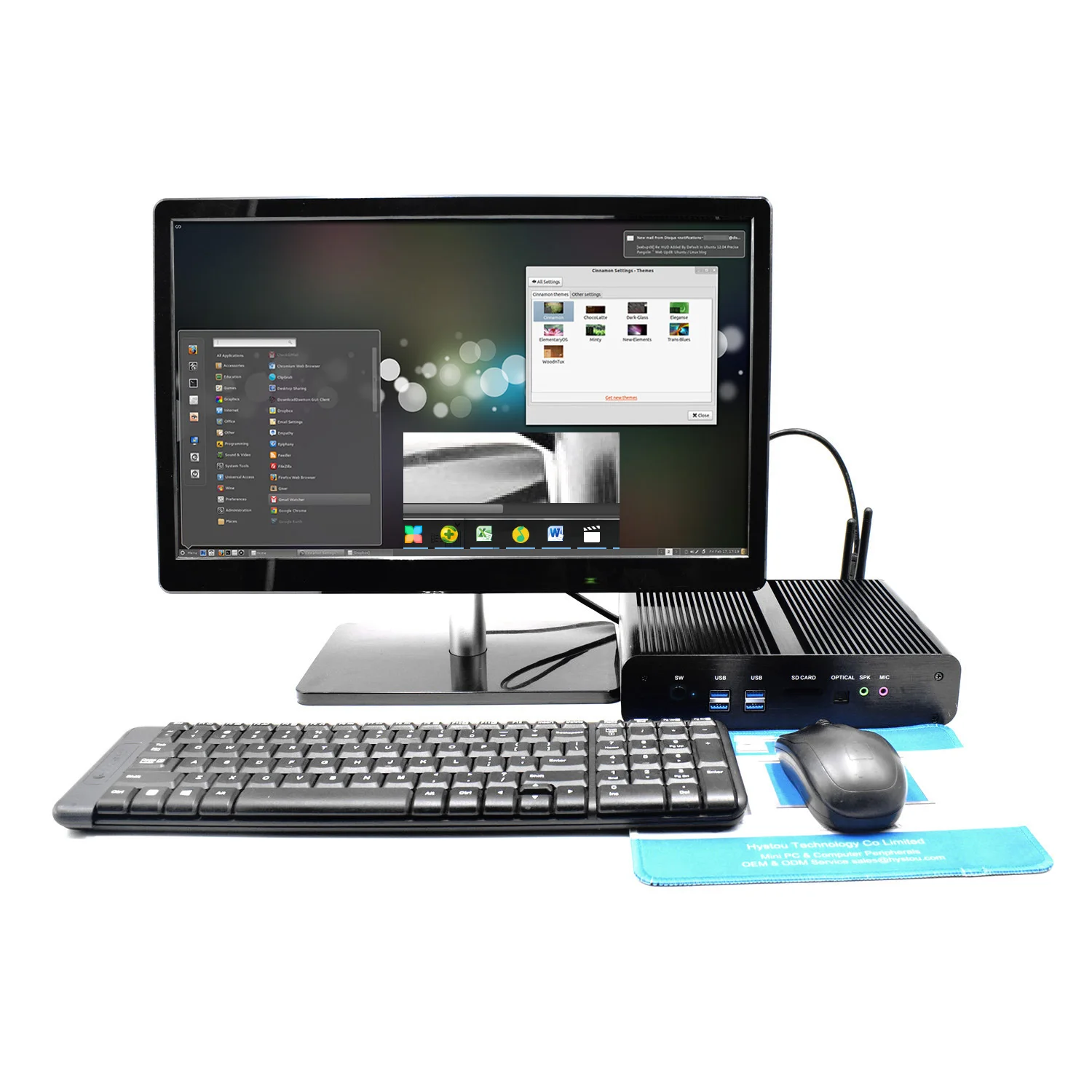 Мини ПК Intel Core i7 5500U 2 серии com порт оптический слот для sd карты HD Graphics 5500 DDR3L