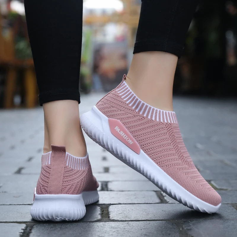 Горячая Распродажа tenis feminino брендовая легкая мягкая спортивная обувь Женская теннисная обувь женские устойчивые Прогулочные кроссовки дешевые