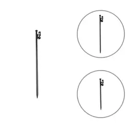 Robust Easy to Use Long-Lasting Tent Stake Peg Heavy Duty Tent Stake with Hole Hook Camping Accessories Tent Peg