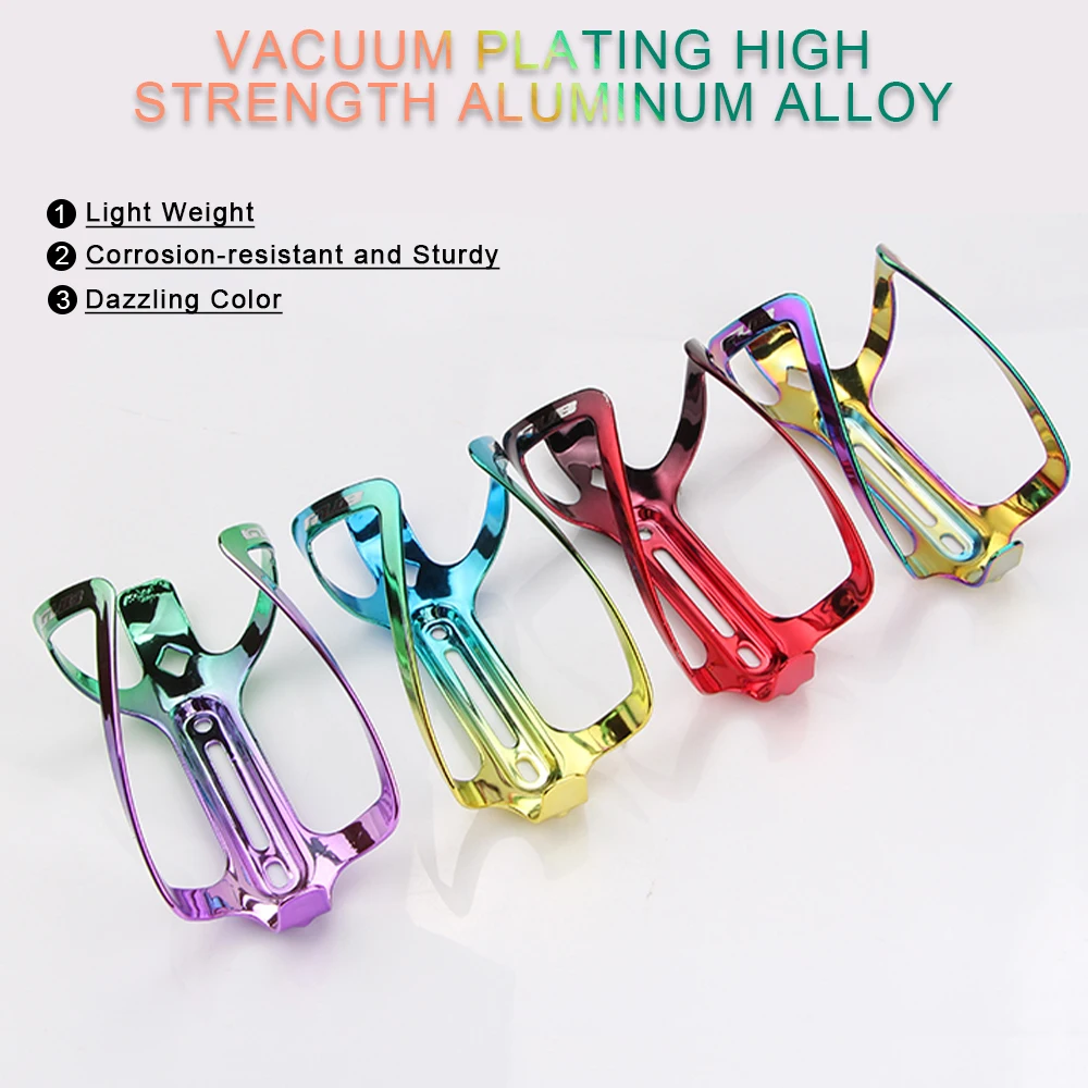 GUB Dazzle Color Bicycle Water Bottle Cage MTB Bottle Mount Rack Holder Road Bike Cycling Aluminum Alloy Bidon Cage Holder Mount GUB Dazzle Color Bicycle Water Bottle Cage MTB Bottle Mount Rack Holder Road Bike Cycling Aluminum Alloy Bidon Cage Holder Mount