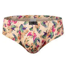 Европейское и американское мужское сексуальное нижнее белье с большим принтом B166